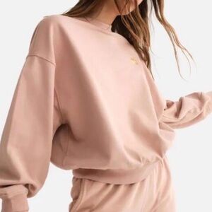 Mate the Label Organic Fleece Bubble Sweatshirt - Cake Embroidery Size M